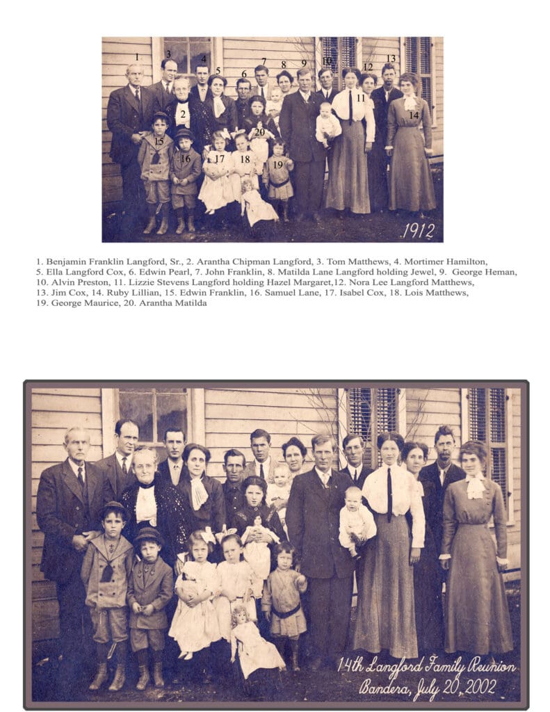 A group of people standing in front of a building.